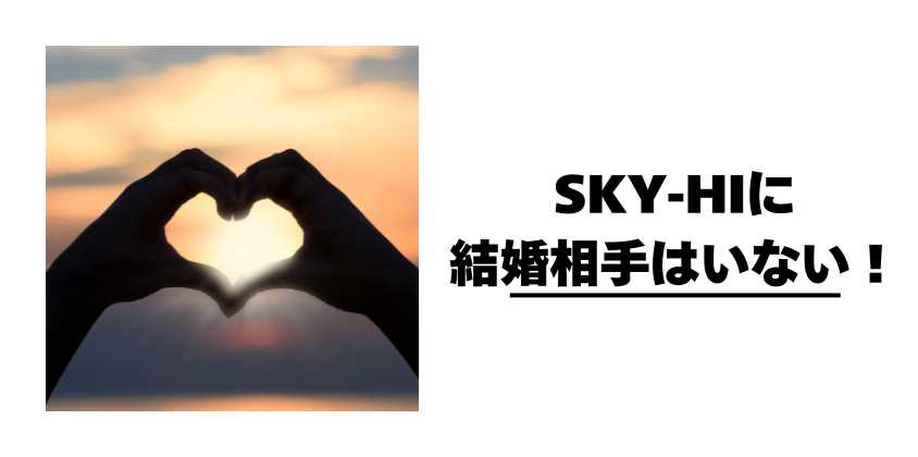 SKY-HIに結婚相手はいない!